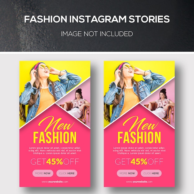 Mode instagramverhalen