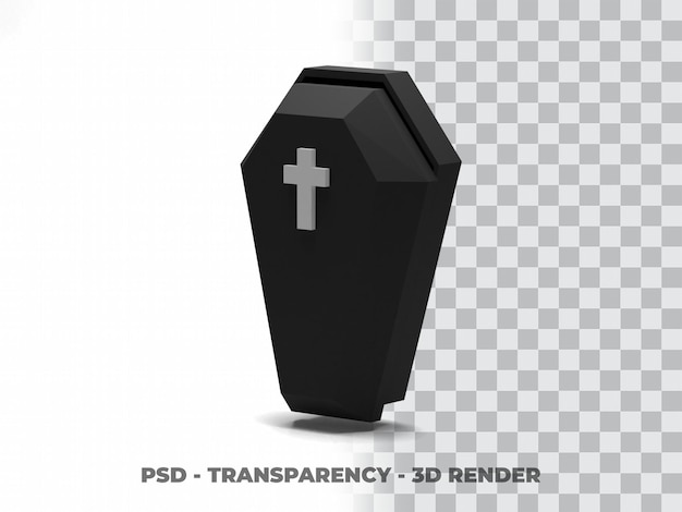 PSD model 3d trumny z przezroczystym tłem