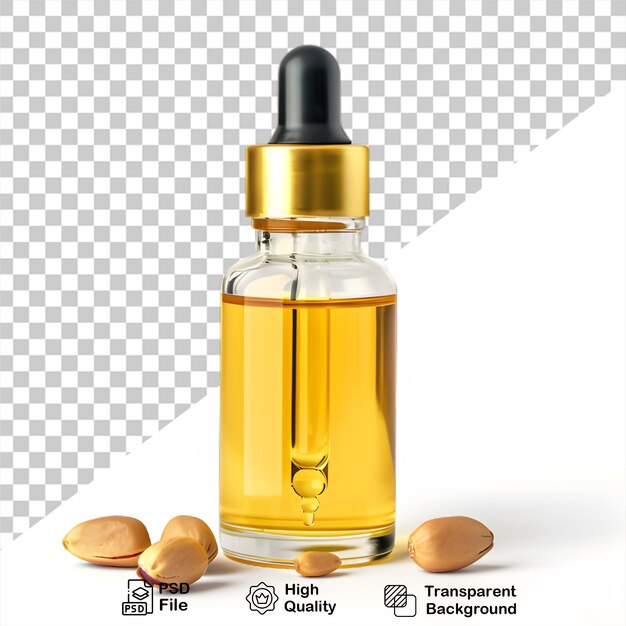 PSD model butelki oleju, który jest na przezroczystym tle z plikiem png