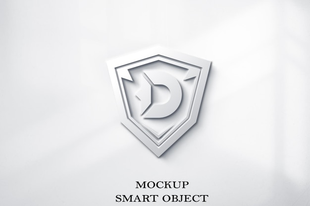 PSD model logo elegancki