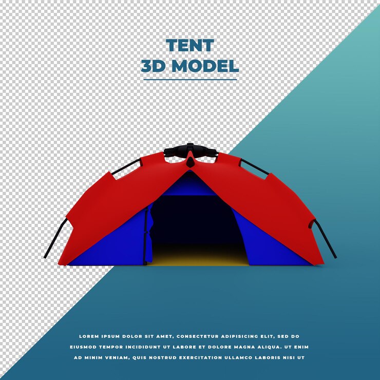 PSD model namiotu