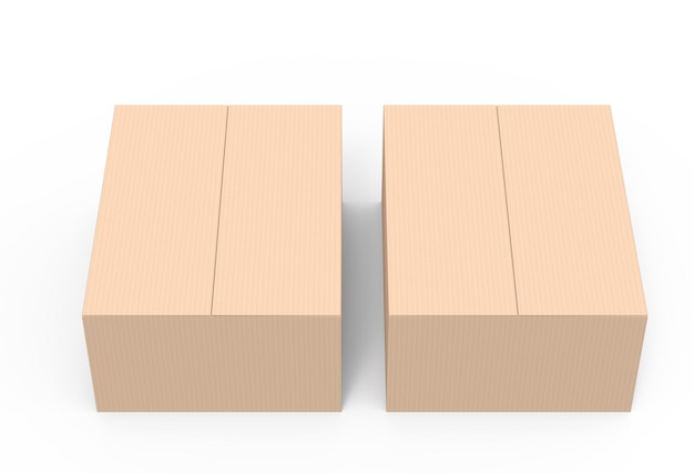 PSD model pudełka papierowego