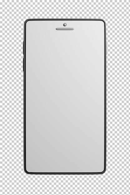 PSD model smartfona renderującego 3d