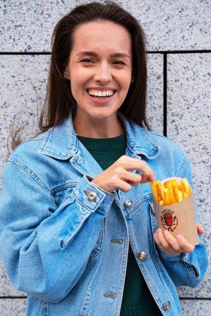Model van de verpakking van het product