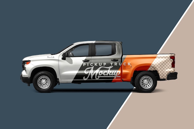 PSD model van een pick-up truck