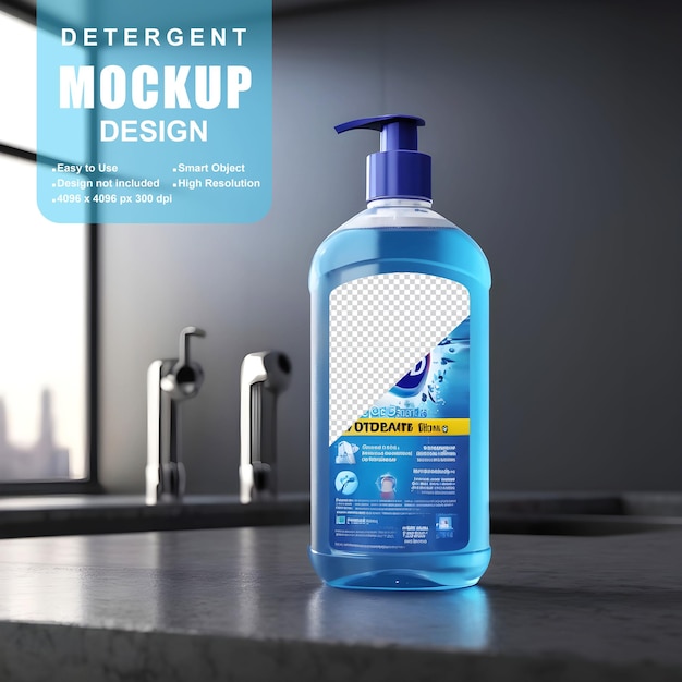 PSD model van het detergent