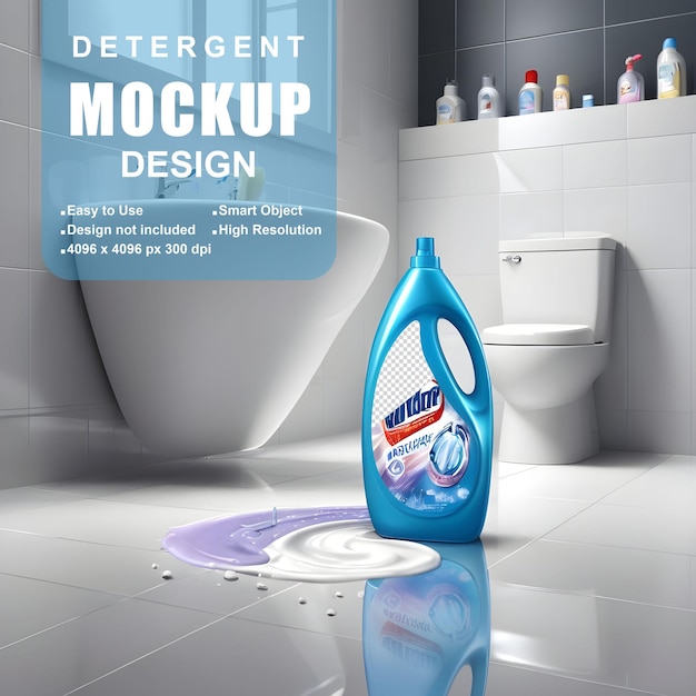 PSD model van het detergent