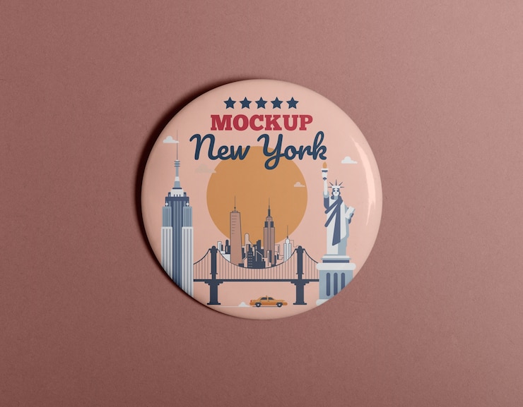 PSD model van het merchandisingproduct van de stad