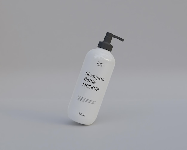 PSD model voor shampoo-spuitfles