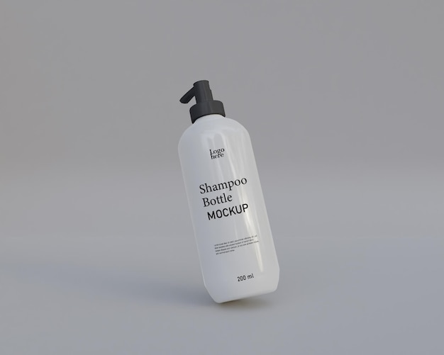 PSD model voor shampoo-spuitfles