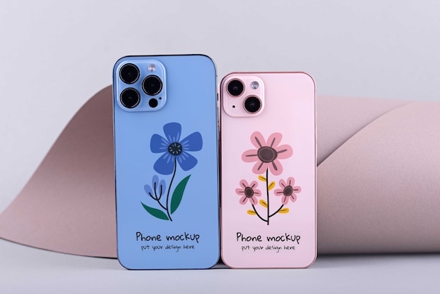 PSD model voor smartphone-ontwerp