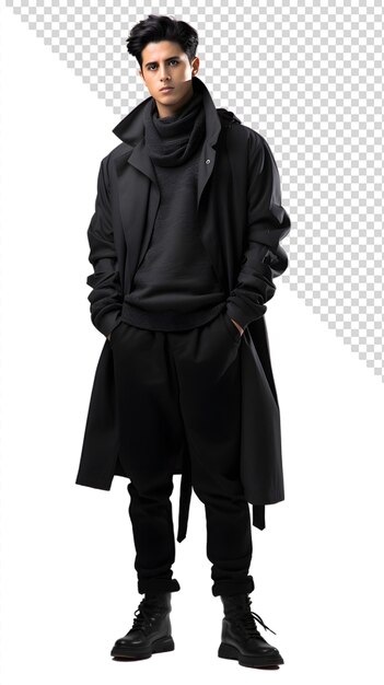 PSD model w stylu balenciaga