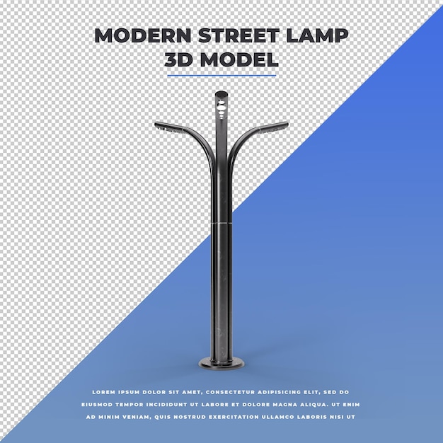 PSD modele lamp ulicznych