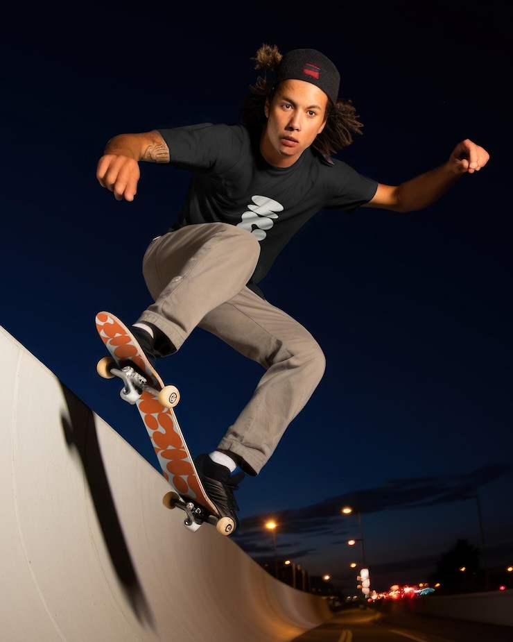 PSD modelka koszulki skater39s psd