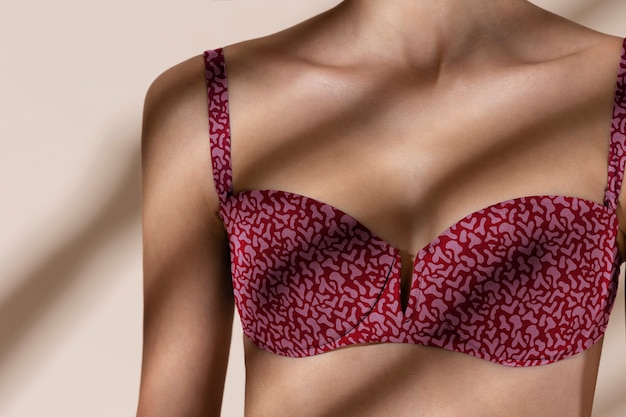 Modelmodel voor bikinikleding voor dames