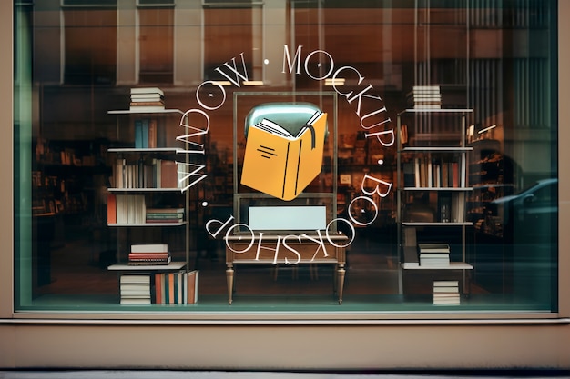 PSD modelontwerp van een boekwinkel