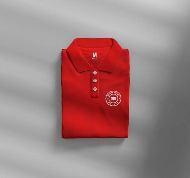 PSD modelontwerp voor poloshirt