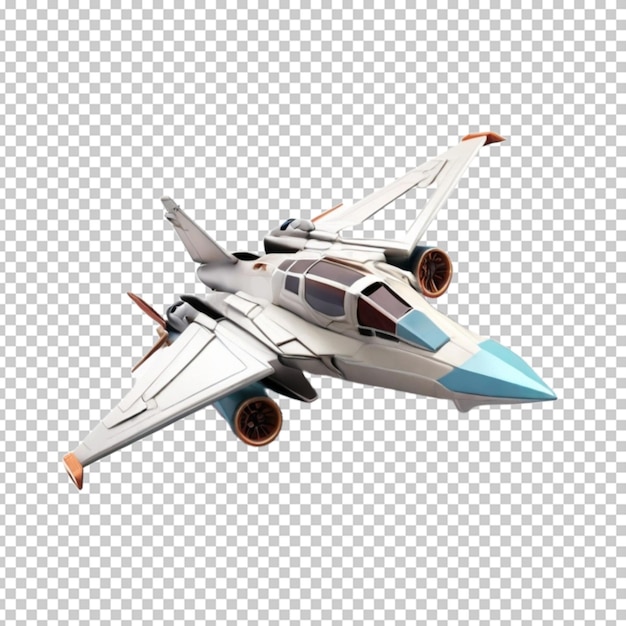 PSD modelowanie samolotu odrzutowego 3d