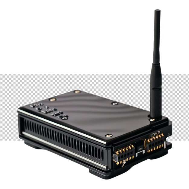 modem internetowy wifi wlan w izolowanym białym tle