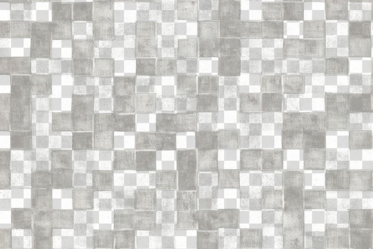 PSD modern abstract geometric mosaic pattern fabric texture png overlay effect transparent background