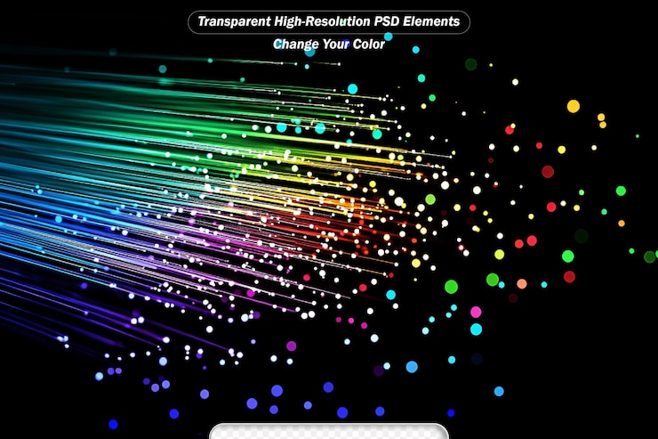 PSD modern abstract high speed light effect technology futuristic dynamic motion