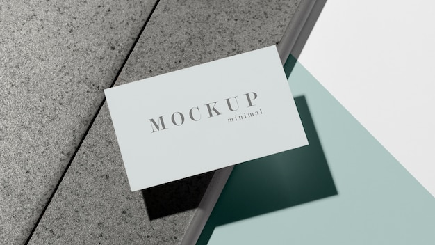 PSD modern assortiment mock-up visitekaartjes