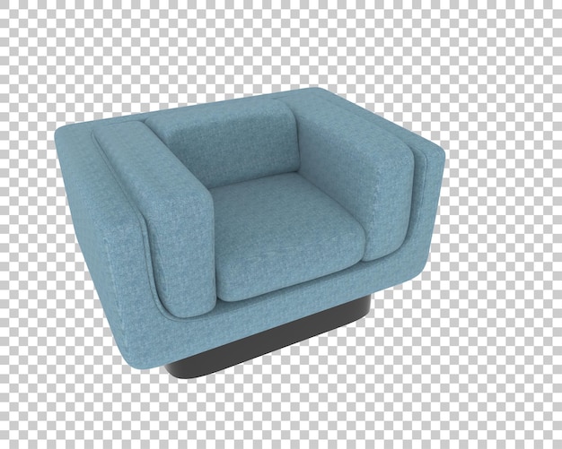 Modern Blue Armchair