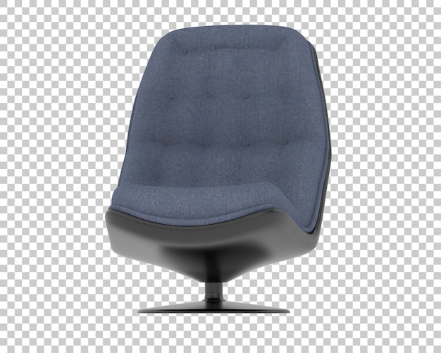 modern blue swivel armchair