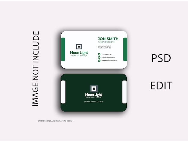 Modern Business Card Creative and Clean Business Card Template