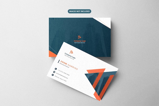 Modern business card elegant professional