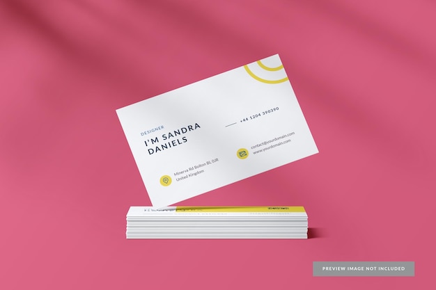 Modern Business Card Mockup