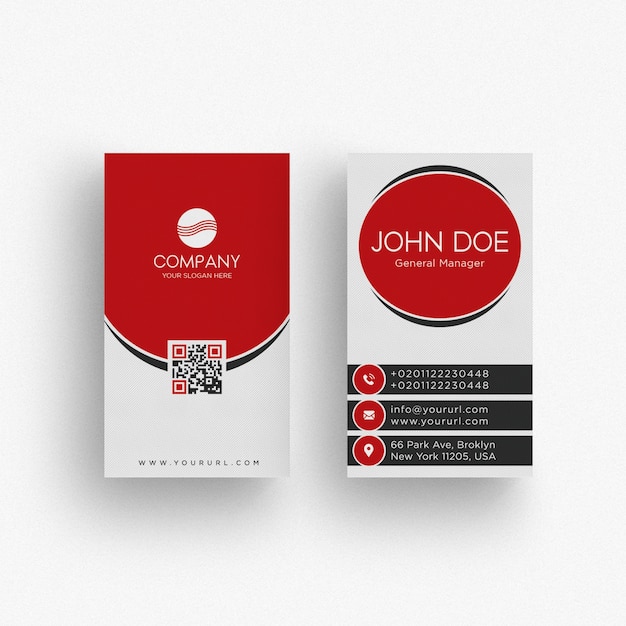 Modern business card template