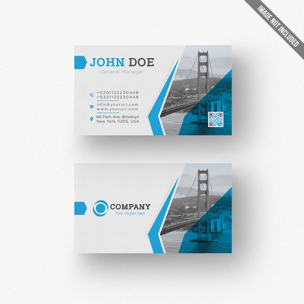 Modern business card template