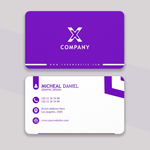 Moderno business card