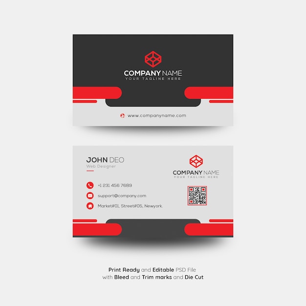 Modern business card