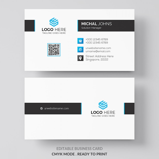 Modern business card