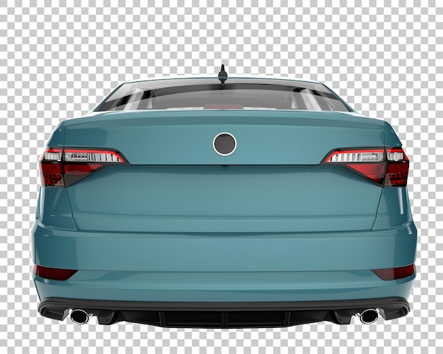 PSD auto moderna su sfondo trasparente. rendering 3d - illustrazione
