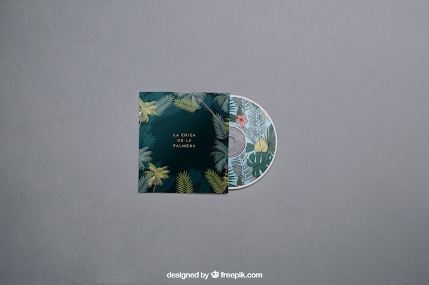 PSD modern cd-mockup