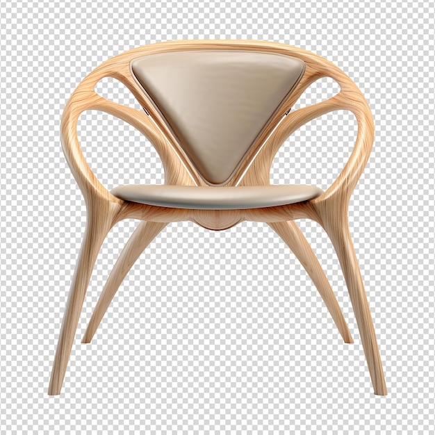 Modern chair isolated on transparent background png