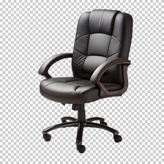 PSD modern chair isolated on transparent background