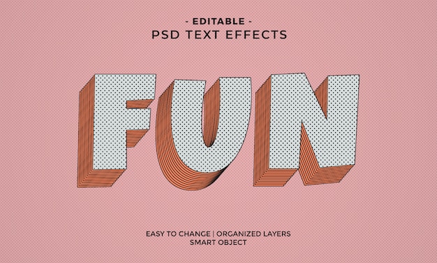 PSD modern colorful cool fun effect