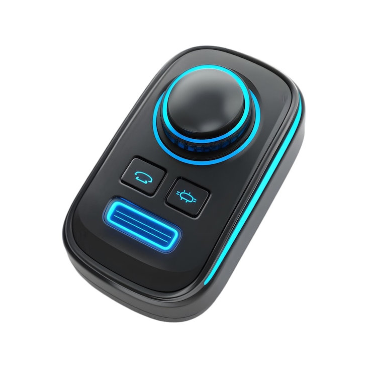 PSD modern control knob interface