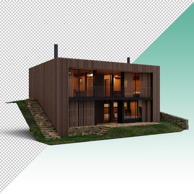 PSD modern cottage