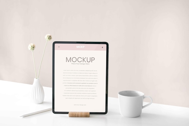 Modern device mock-up arrangement