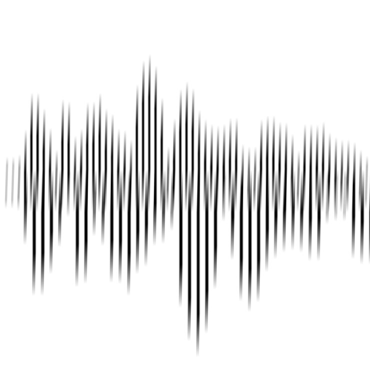 PSD modern equalizer of sound waves vector ingredients sound wave