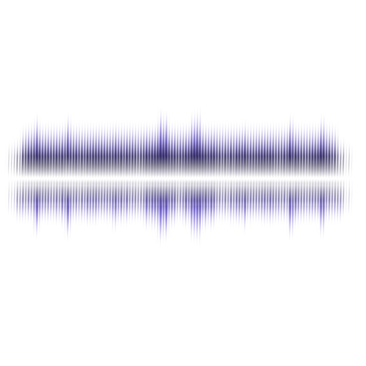 PSD modern equalizer of sound waves vector ingredients sound wave