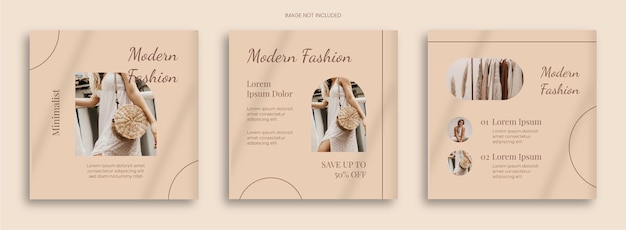 Modern fashion sale social media post 2
