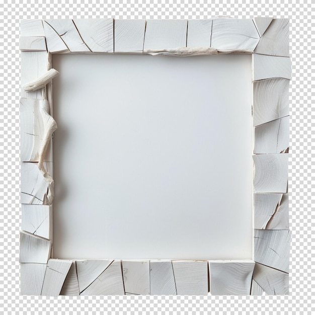 PSD modern frame isolated on transparent background