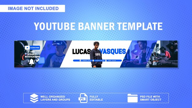 Blue Gaming  Banner Template Template Download on Pngtree