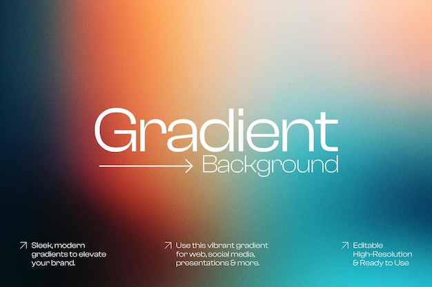 Modern Gradient Background for Presentations and Social Media